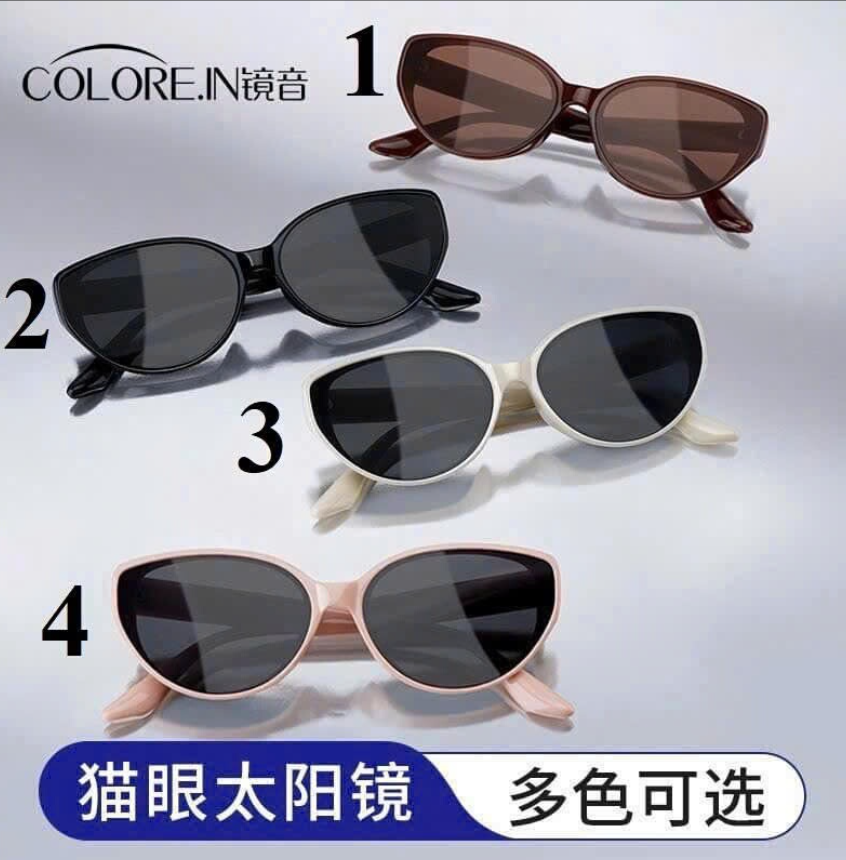 Kính hãng COLORE.IN mắt mèo -72211(Chốt hàng: trước 24h ngày 04/4)