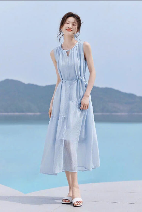 Váy dài nữ dáng ôm – 72246(Chốt hàng: trước 24h ngày 05/4)