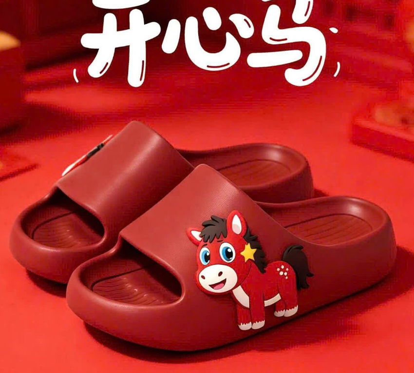 Dép nữ hình ngựa may mắn - 72313(Chốt hàng: trước 24h ngày 06/4)
