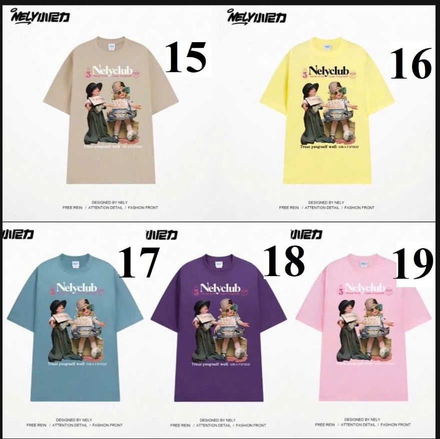 Áo phông Nelly unisex - 72374(Chốt hàng: trước 24h ngày 08/4)