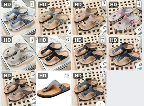 :Dép nam nữ kẹp ngón – 72423(Chốt hàng: trước 24h ngày 09/4)