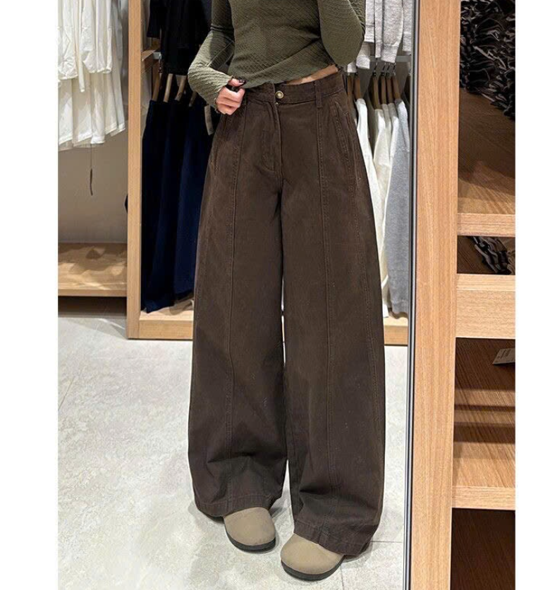 Quần jeans nâu cho nữ -72694 (Chốt hàng: trước 24h ngày 16/4)