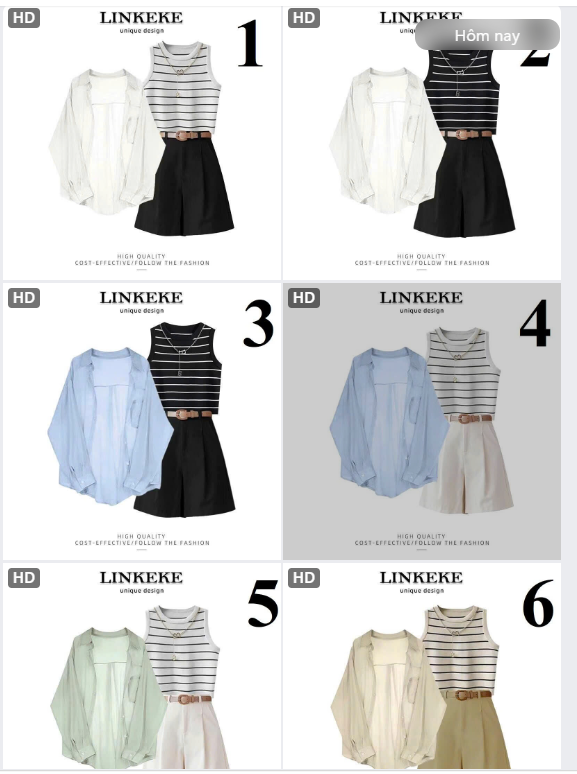 Set đồ 3 chi tiết cho nữ– 72732(Chốt hàng: trước 24h ngày 17/4)