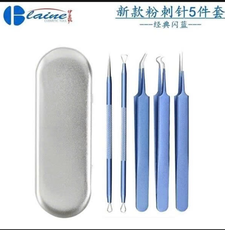 Set dụng cụ nặn mụn Blaine Đ12-72774(Chốt hàng: trước 24h ngày 18/4)