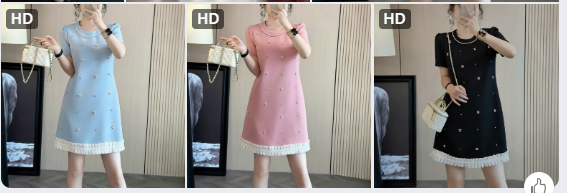 Váy body đính ngọc – 72777(Chốt hàng: trước 24h ngày 19/4)