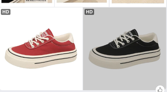 Giày vải canvas đế cao -72793 (Chốt hàng: trước 24h ngày 19/4)