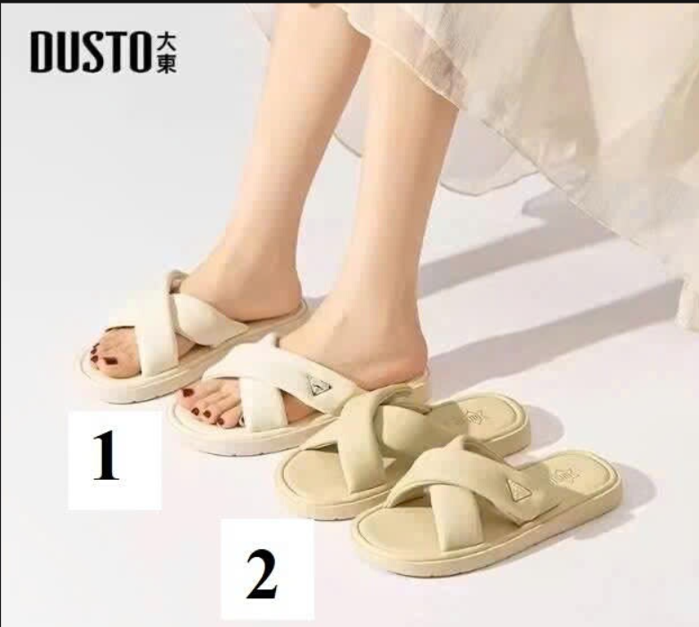 Dép nữ Dusto quai chéo nữ tính – 72813(Chốt hàng: trước 24h ngày 20/4)