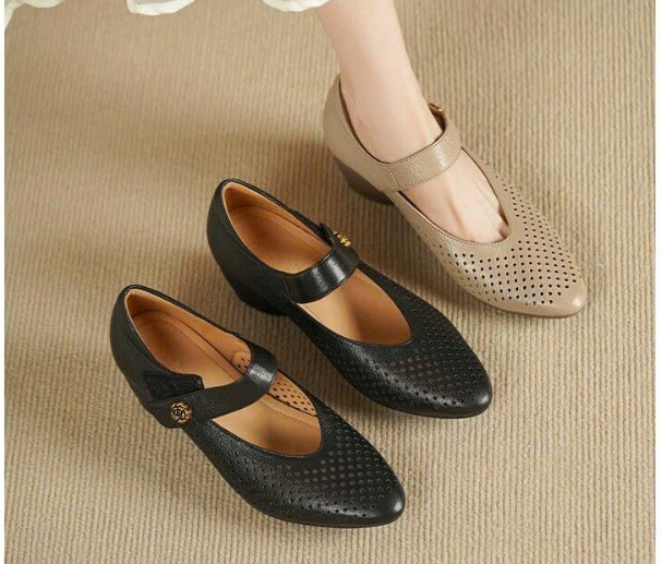 Giày nữ đế cao mũi nhọn - 72831(Chốt hàng: trước 24h ngày 20/4)