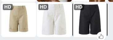 Quần short nữ cạp cao - 72857(Chốt hàng: trước 24h ngày 21/4)