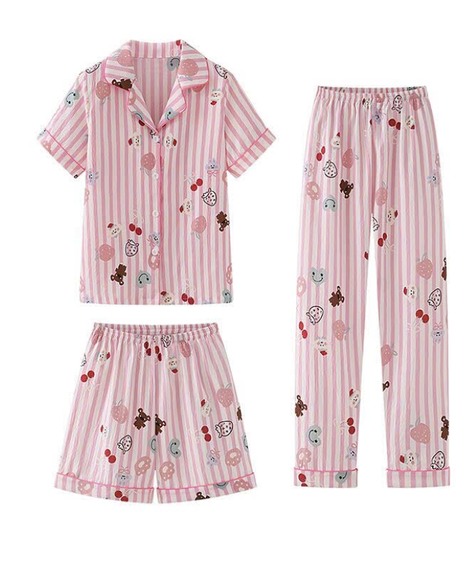 Bộ đồ ngủ 3 chi tiết La Chapelle – 72881 (Chốt hàng: trước 24h ngày 21/4)