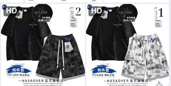 Bộ đồ nam NASA -72887 (Chốt hàng: trước 24h ngày 21/4)