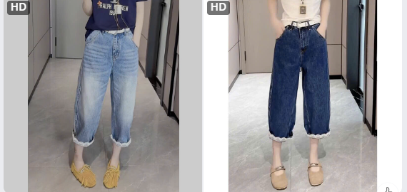 Quần jeans lửng cho nữ – 72932(Chốt hàng: trước 24h ngày 23/4)