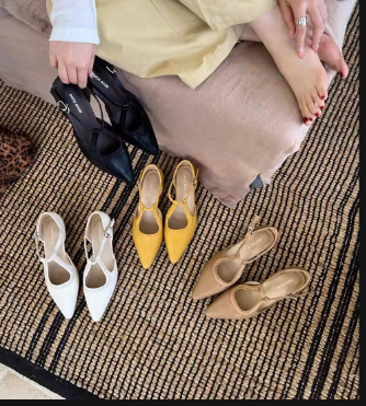 Giày Mary Jane mũi nhọn – 73022(Chốt hàng: trước 24h ngày 25/4)