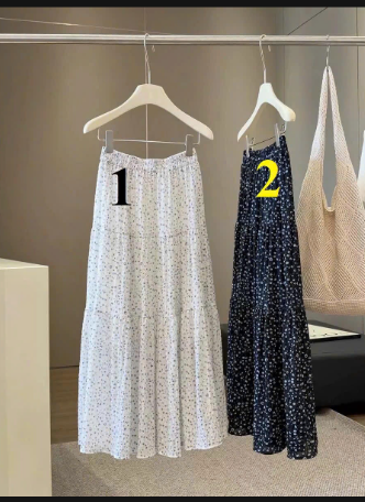 Chân váy midi Anna-73047(Chốt hàng: trước 24h ngày 26/4)