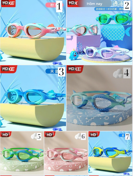 Kính bơi trẻ em chống mờ –73056(Chốt hàng: trước 24h ngày 26/4)