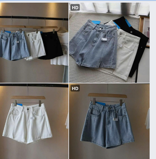 Quần short jeans xẻ gấu cho nữ - 61061(Chốt hàng: trước 24h ngày 29/4)