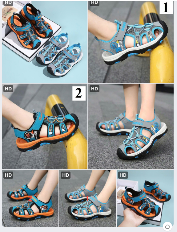 Sandal giọ thông hơi cho BT-61628(Chốt hàng: trước 24h ngày 13/5)
