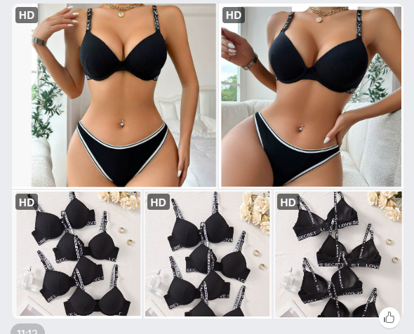 Set Love Secret-61632(Chốt hàng: trước 24h ngày 14/5)