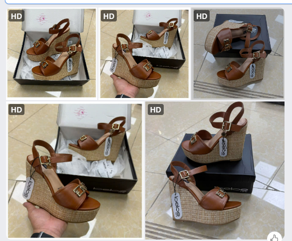Sandal đế xuồng CC- 61999(Chốt hàng: trước 24h ngày 23/5)