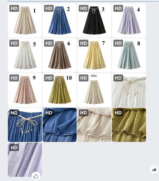 Chân váy Angel- 62014(Chốt hàng: trước 24h ngày 23/5)