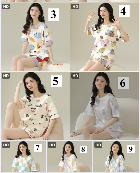 Bộ mặc nhà cute cho nữ-62043(Chốt hàng: trước 24h ngày 24/5)