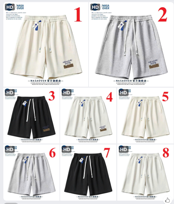 Quần short nam Nasa- 62068(Chốt hàng: trước 24h ngày 25/5)