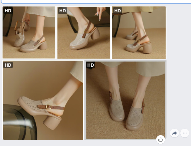 Sandal mũi tròn -62118 (Chốt hàng: trước 24h ngày 26/5)
