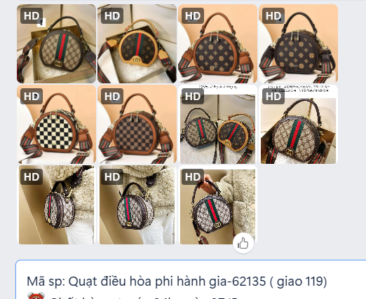 Túi tròn-62165 (Chốt hàng: trước 24h ngày 27/5)