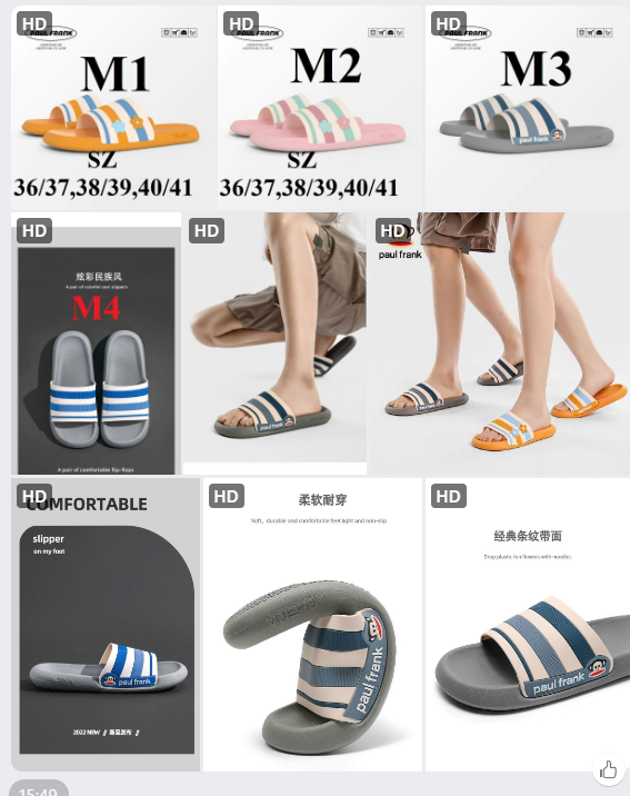 Dép lê paul frank - 62167 (Chốt hàng: trước 24h ngày 27/5)
