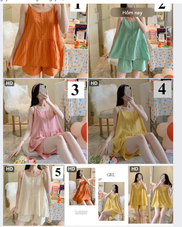 Bộ 2 dây Korea cho nữ-62276(Chốt hàng: trước 24h ngày 30/5)