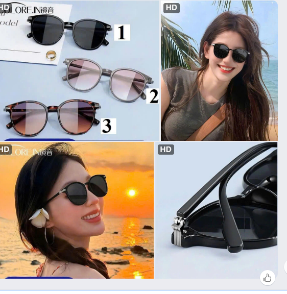 Kính hãng COLORE.IN -62316(Chốt hàng: trước 24h ngày 31/5)