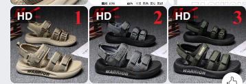 Sandal nam Warrior - 74119(Chốt hàng: trước 24h ngày 27/5 )