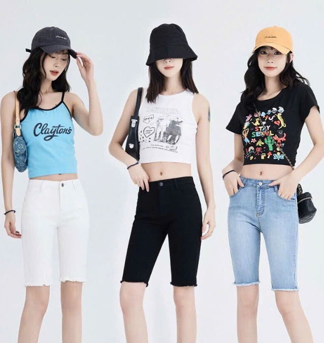 Quần jeans ngố nữ –74150(Chốt hàng: trước 24h ngày 28/5 )