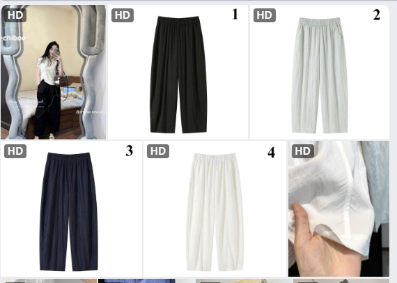 Quần nữ NBLUE– 74153(Chốt hàng: trước 24h ngày 28/5 )