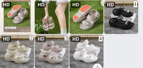 Sandal nữ quai đính ngọc –74159(Chốt hàng: trước 24h ngày 28/5 )