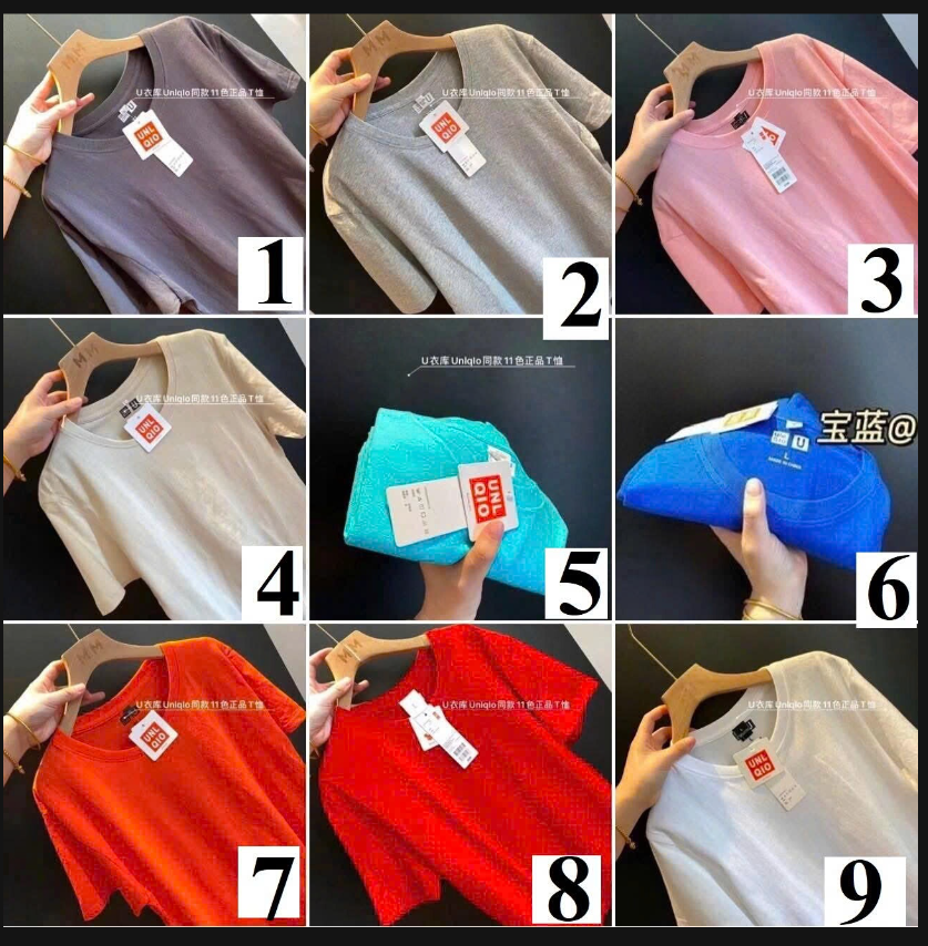 Áo phông Uni -74171 (Chốt hàng: trước 24h ngày 28/5 )