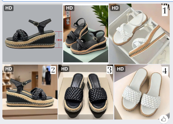 Dép/sandal đế xuồng nữ –74201(Chốt hàng: trước 24h ngày 29/5 )