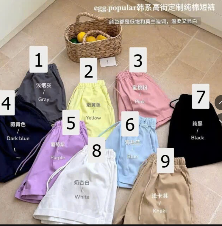 Quần short nữ cạp chun-74250(Chốt hàng: trước 24h ngày 30/5 )