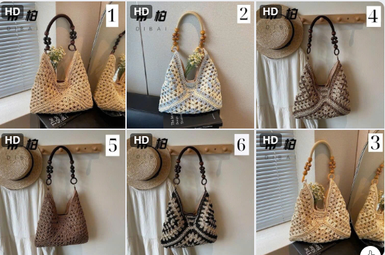 Tote bag cói nữ đi biển – 74404(Chốt hàng: trước 24h ngày 3/6)