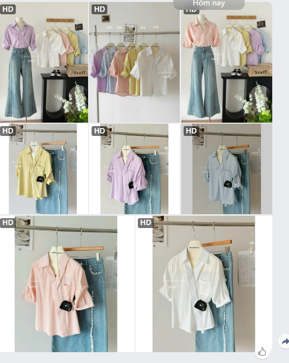 Áo somi nữ-62664(Chốt hàng: trước 24h ngày 09/6)