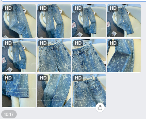 Quần jeans suông thương hiệu-62881(Chốt hàng: trước 24h ngày 16/6)