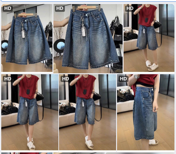 Quần jeans ngố ống rộng-62883 (Chốt hàng: trước 24h ngày 16/6)