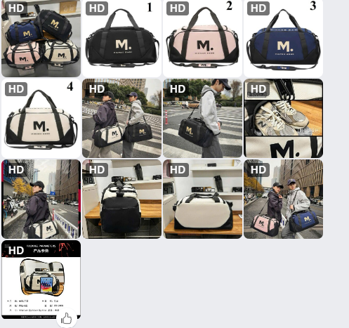 Túi du lịch new- 62895(Chốt hàng: trước 24h ngày 16/6)