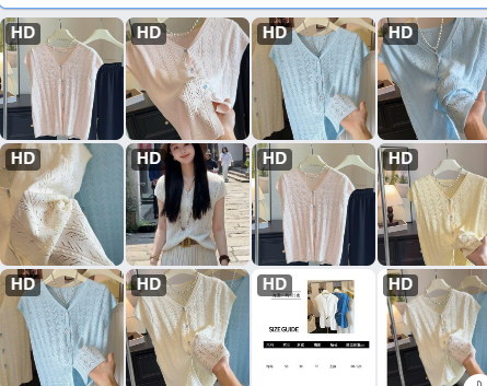 Áo dệt kim tay hến -62902(Chốt hàng: trước 24h ngày 16/6)