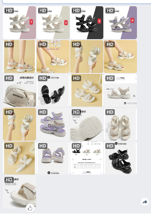 Sandal thể thao WARRIOR - 62906(Chốt hàng: trước 24h ngày 16/6)