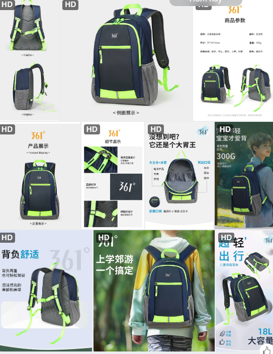 Balo  361 -62908(Chốt hàng: trước 24h ngày 16/6)