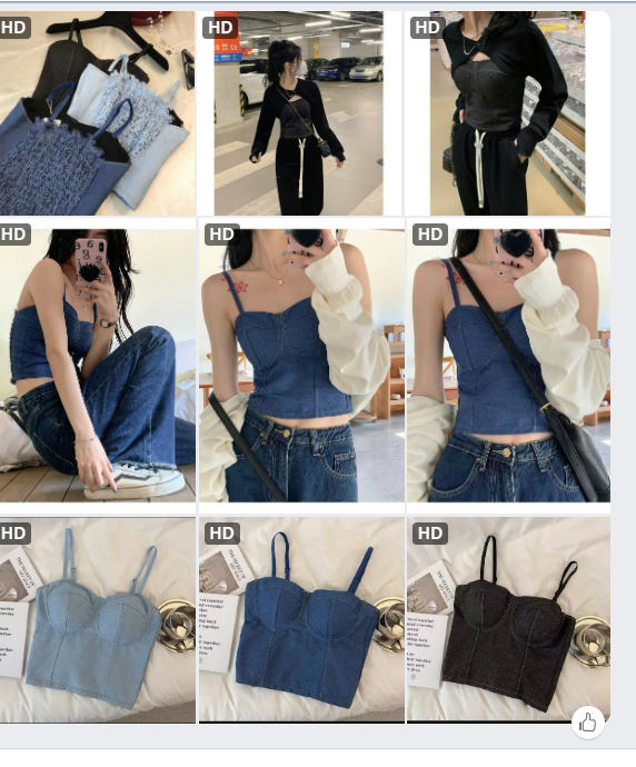 Áo 2 dây cúp ngực - 62931 (Chốt hàng: trước 24h ngày 17/6)