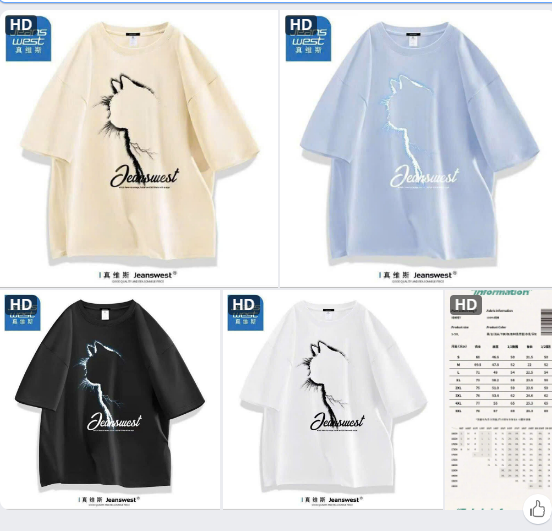 Áo phông JEANSWEST-62944(Chốt hàng: trước 24h ngày 18/6)