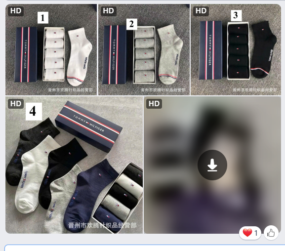 Set tất Tommy-62970 (Chốt hàng: trước 24h ngày 18/6)