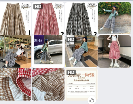 Chân váy kẻ caro Anna- 62988(Chốt hàng: trước 24h ngày 19/6)